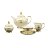 Чайный сервиз на 6 персон 15 предметов &quot;Констанц /Примавера золото /Розочки&quot; крем / 157665