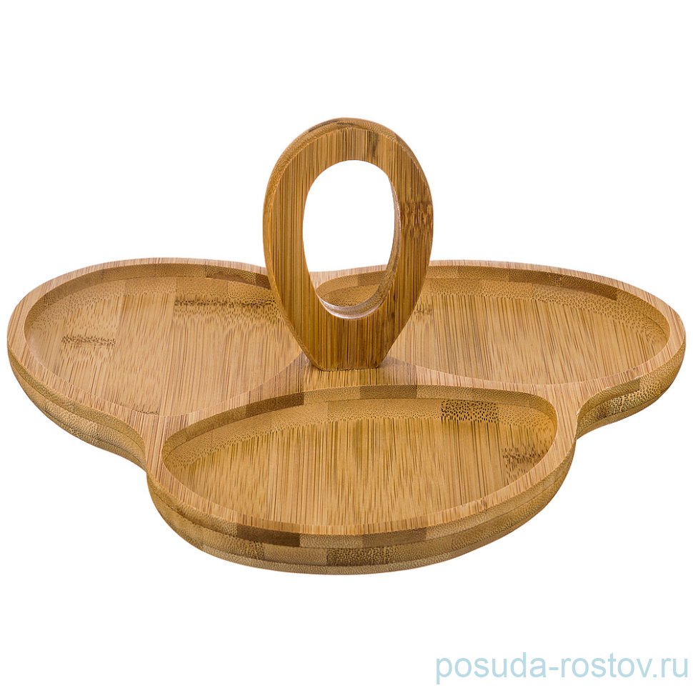 Менажница 27 х 25,5 х 11 см с ручкой "Native" / 191359