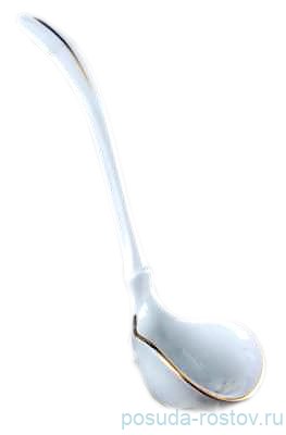 Ложка 10 см для горчичника "Бернадотт/Серая роза/золото" / 006322 Ложка 10 см для горчичника "Бернадотт/Серая роза/золото" / 006322