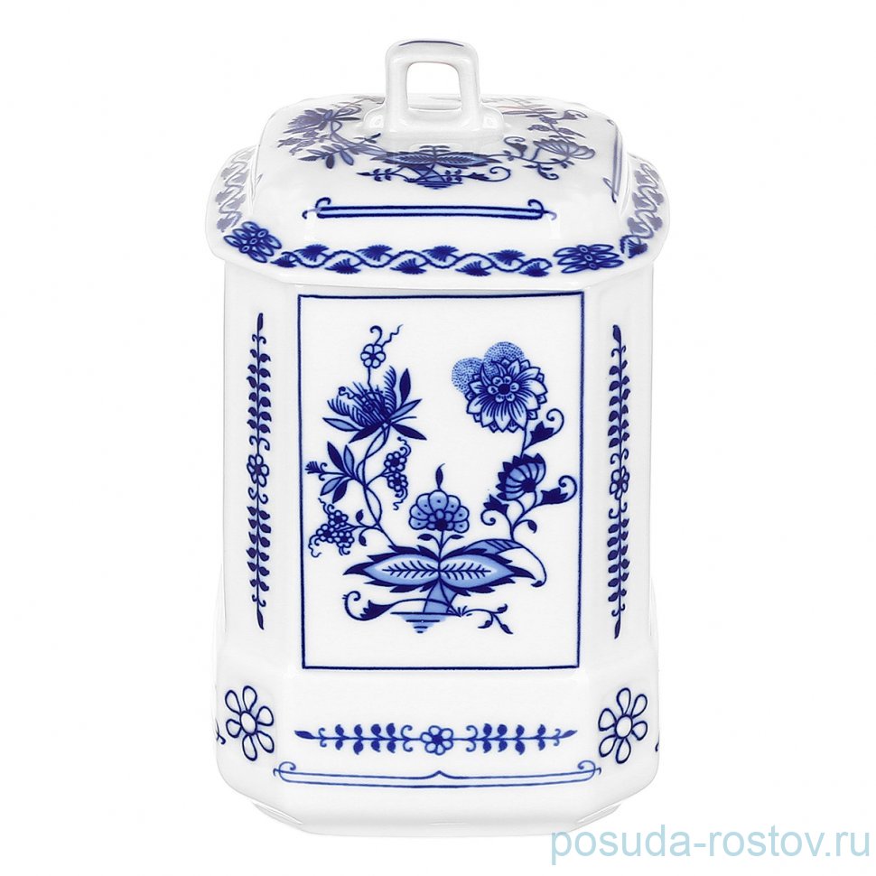 Банка для сыпучих продуктов 20 см Перец "Мэри Энн /Гжель" / 366050 Банка для сыпучих продуктов 20 см Перец "Мэри Энн /Гжель" / 366050