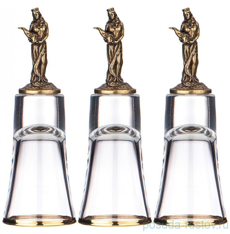 Стопки 60 мл 3 шт штрафные "Фортуна" / 305508