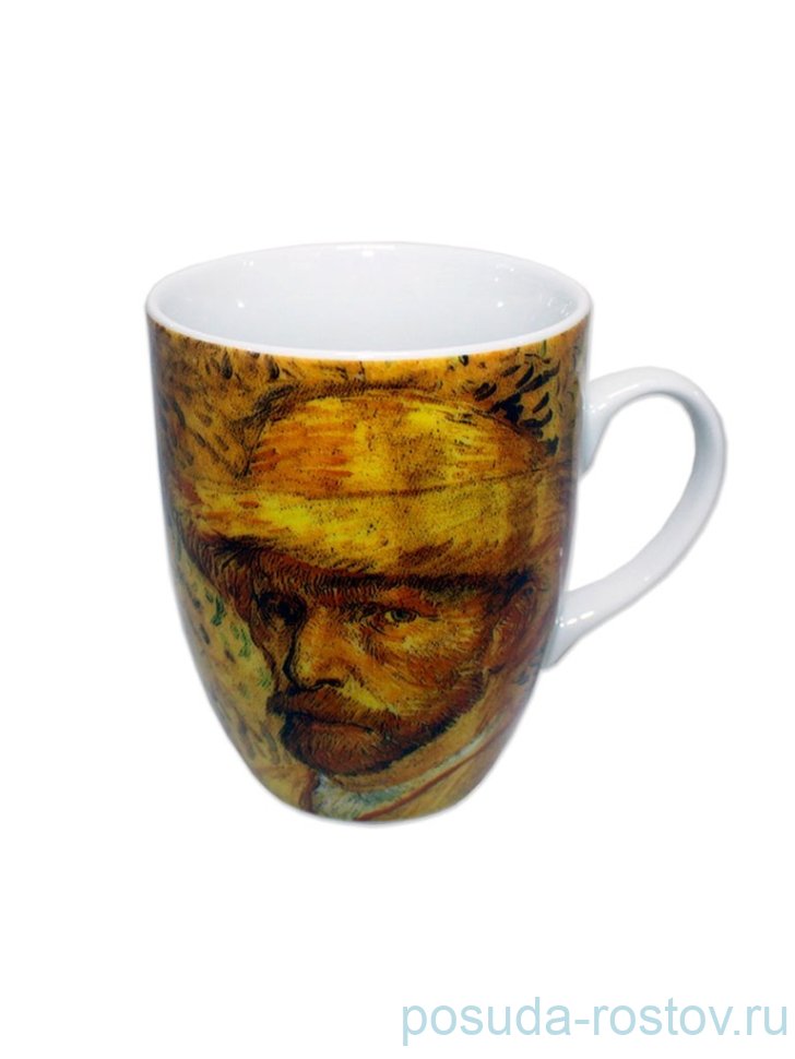 Кружка 370 мл "Ева /Ван Гог /Автопортрет" / 232529 Кружка 370 мл "Ева /Ван Гог /Автопортрет" / 232529