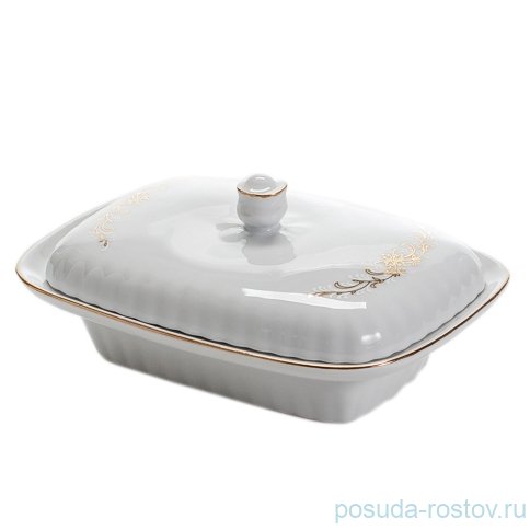 Маслёнка "Ивона /Золотой орнамент" / 067399