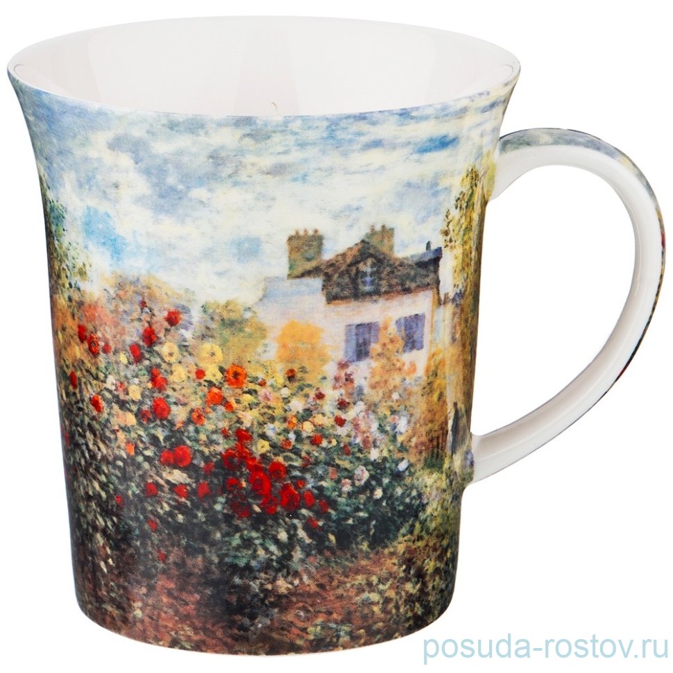 Кружка 420 мл "К. Моне /Сад" / 186011