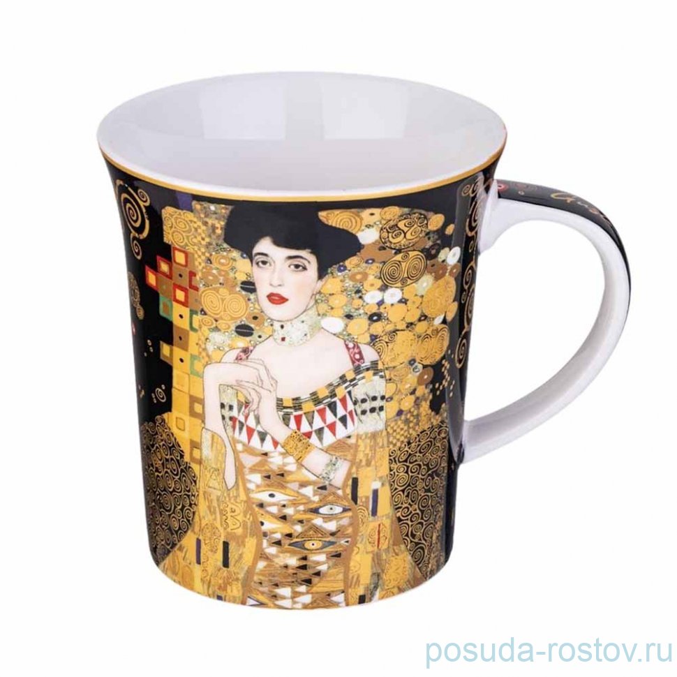 Кружка 420 мл "Золотая Адель (Г. Климт)" / 350098