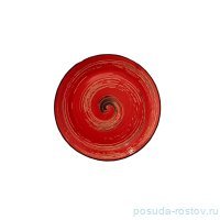 Тарелка 18 см красная &quot;Spiral&quot; / 261546