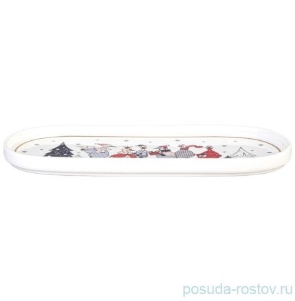 Блюдо 25,5 см овальное &quot;Family christmas&quot; / 360667