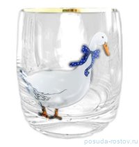Стаканы 290 мл 6 шт низкие &quot;Идеал /Гуси /Золотой кант&quot; / 109588