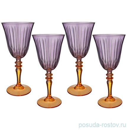 Бокалы для белого вина 270 мл 4 шт &quot;Sicilia violet&quot; / 328629