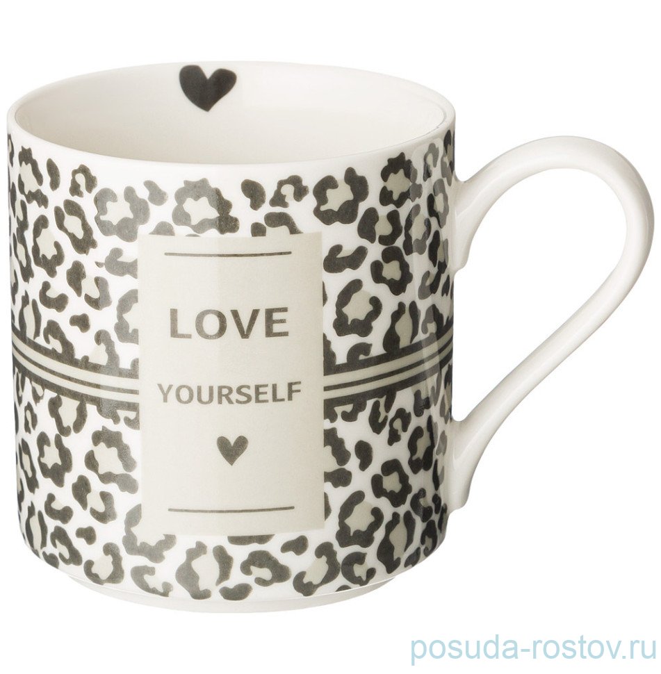 Кружка 360 мл "Love you /Love yourself" / 331393 Кружка 360 мл "Love you /Love yourself" / 331393