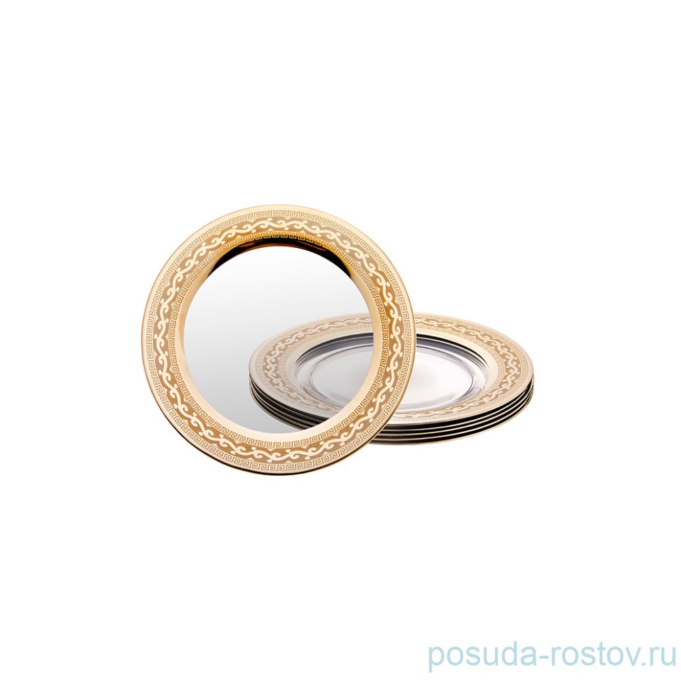 Набор тарелок 19,6 см 6 шт "полоса /версаль" / 242106