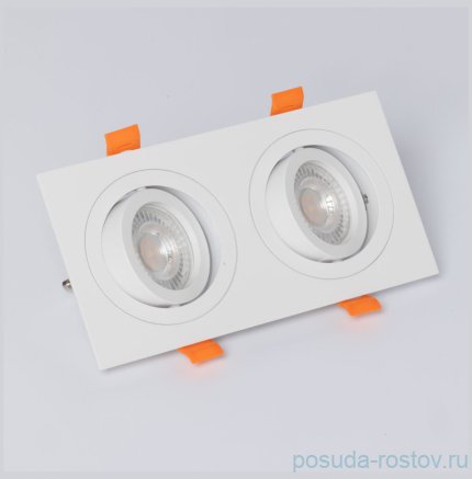 Люстра 2 рожковая De Markt / 345598