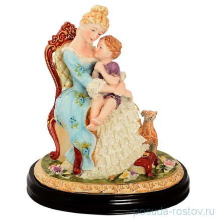 Статуэтка на деревянной подставке &quot;Материнская любовь&quot; / 148434