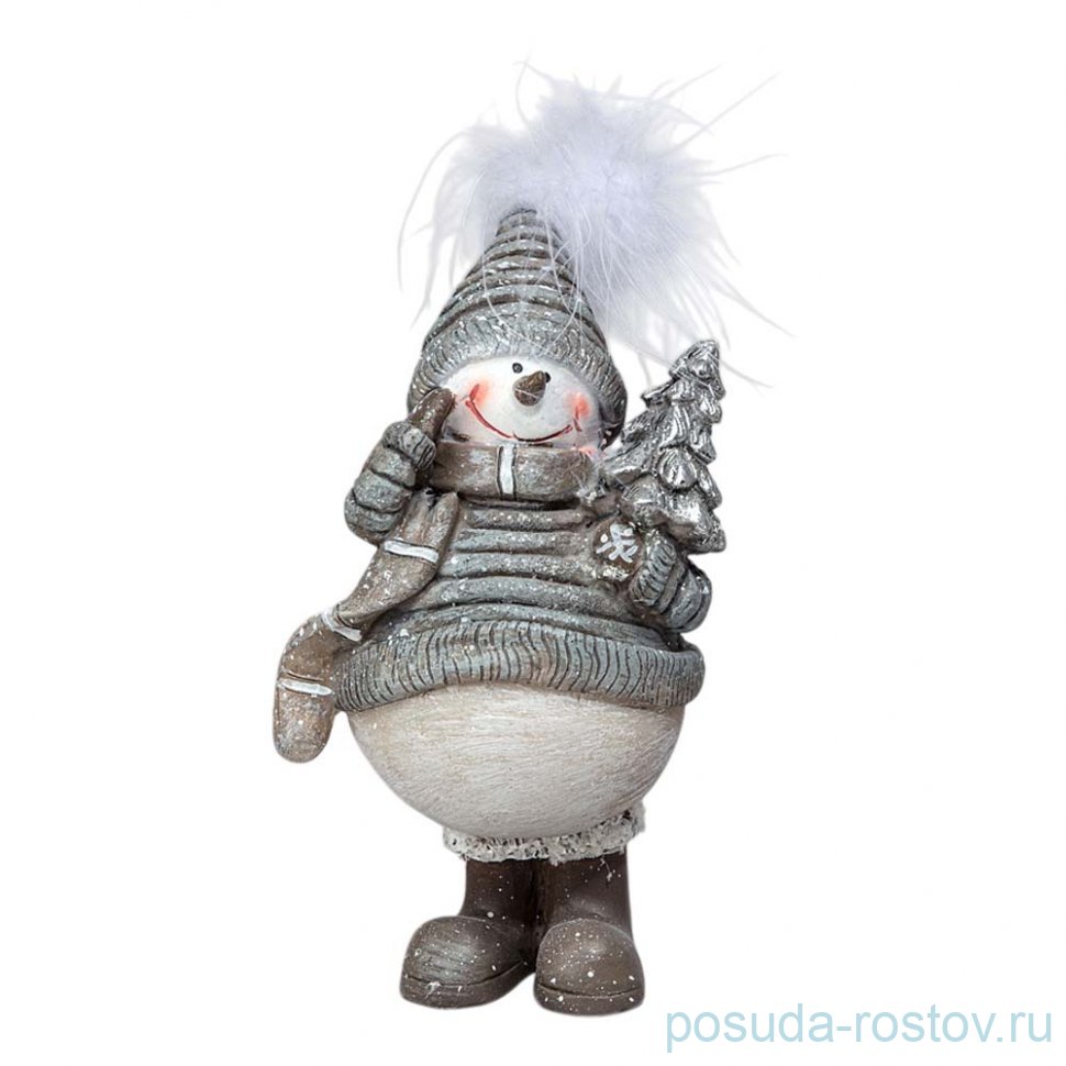 Фигурка 7 x 6 x 15 см "Снеговик" / 360364 Фигурка 7 x 6 x 15 см "Снеговик" / 360364