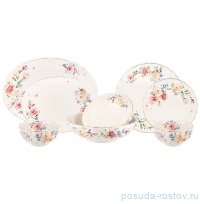 Столовый сервиз на 6 персон 23 предмета (без супника) &quot;Времена года /Букет&quot; / 273449