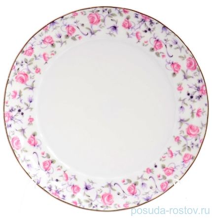 Набор тарелок 19 см 6 шт &quot;Розочки розовые&quot; / 155501