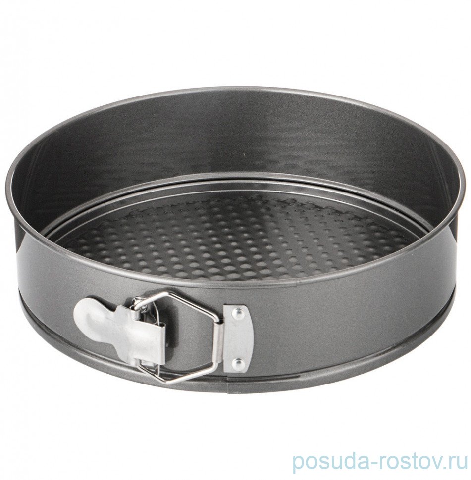 Форма для выпечки 22 см разъемная с антипригарным покрытием серая / 274800 Форма для выпечки 22 см разъемная с антипригарным покрытием серая / 274800