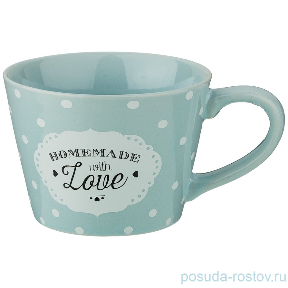 Кружка 450 мл "Милый прованс /Голубой" / 207008 Кружка 450 мл "Милый прованс /Голубой" / 207008