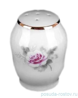 Прибор для специй Солонка 5 отверстий "Бернадотт /Серая роза /платина" / 019964 Прибор для специй Солонка 5 отверстий "Бернадотт /Серая роза /платина" / 019964