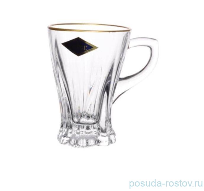 Набор кружек 150 мл 6 шт "Plantica /Золотой ободок" / 264228 Набор кружек 150 мл 6 шт "Plantica /Золотой ободок" / 264228