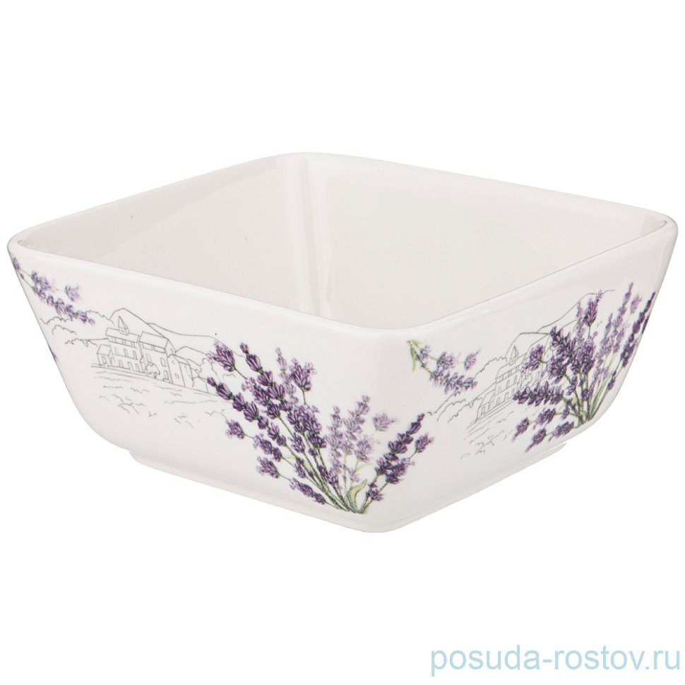 Салатник 12 см квадратный "blossom /лаванда" / 258090 Салатник 12 см квадратный "blossom /лаванда" / 258090