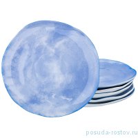 Набор тарелок 21 см 6 шт &quot;Парадиз /Голубая лагуна&quot; / 187511