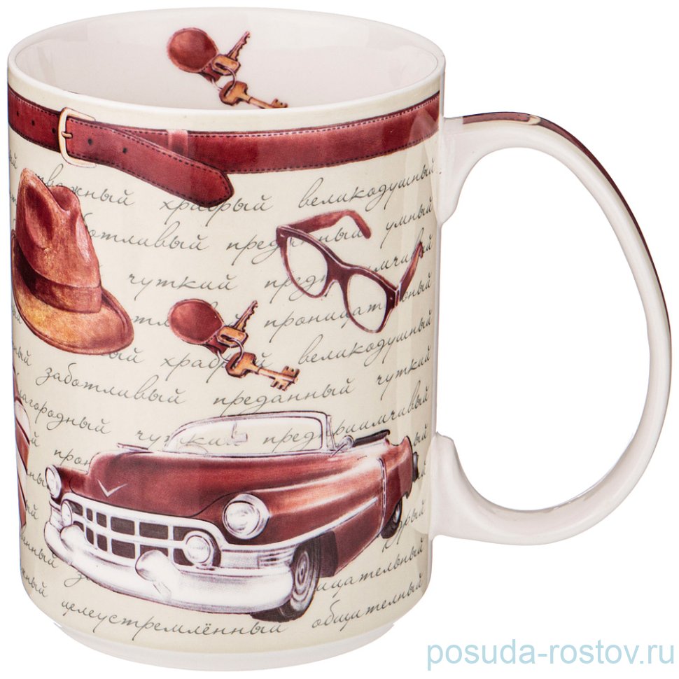 Кружка 500 мл "mens club" / 235845