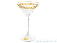 Бокалы для мартини 180 мл 6 шт &quot;Эсприт /Золотая коллекция, тонкое золото&quot; / 018329