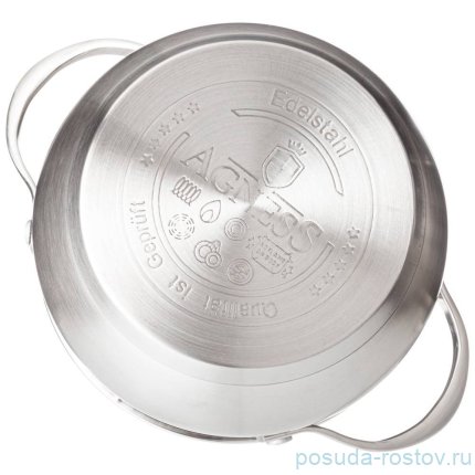 Кастрюля 16 х 9,5 см со стеклянной крышкой 1,9 л &quot;apple&quot; / 275411