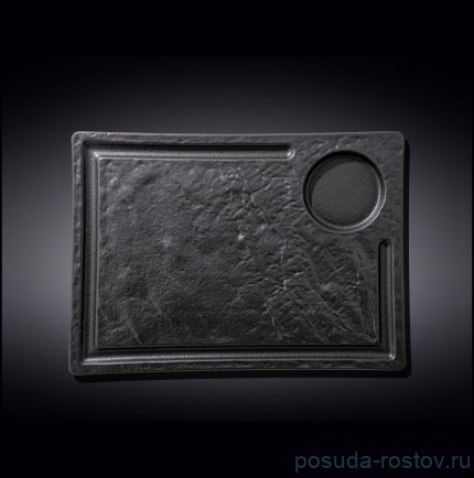 Блюдо сервировочное 32,5 х 23 см прямоугольное &quot;Slatestone&quot; / 261707