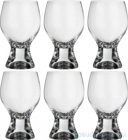 Стаканы для красного вина 340 мл 6 шт &quot;Джина /Без декора&quot; / 005458