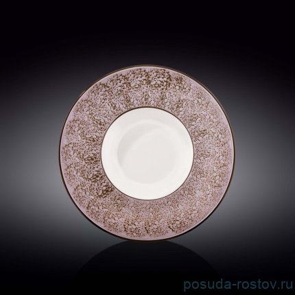 Тарелка 25,5 см глубокая сиреневая &quot;Splash&quot; / 261447