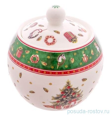 Сахарница 250 мл "Christmas world /Green 2" / 337497 Сахарница 250 мл "Christmas world /Green 2" / 337497