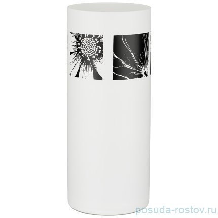 Ваза для цветов 26 см &quot;White night&quot; / 211202