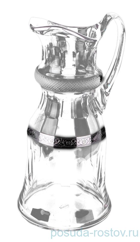 Кувшин для воды 1,5 л "Джесси /Платина" / 001192