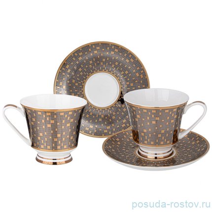 Набор чайных пар 270 мл 2 шт &quot;Мерцание&quot; / 342538