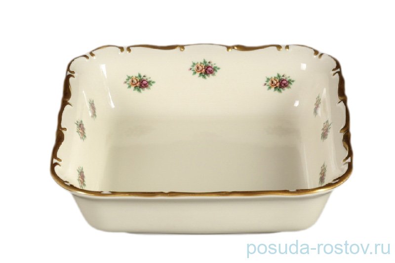 Салатник 16 см квадратный Bohemia Porcelan Moritz Zdekauer 1810 s.r.o. "Анжелика /Маленькие розочки /СК" / 066492 Салатник 16 см квадратный Bohemia Porcelan Moritz Zdekauer 1810 s.r.o. "Анжелика /Маленькие розочки /СК" / 066492