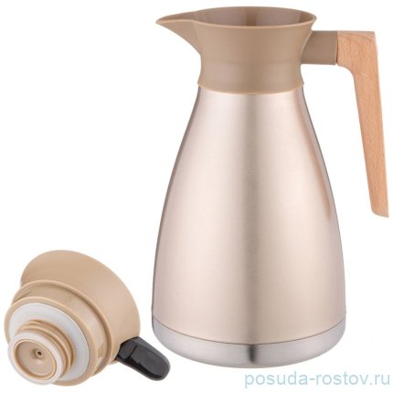 Вакуумный кувшин agness из нерж.стали 1,5л цвет бронзовый / 345749