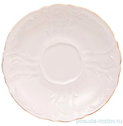 Блюдце 12 см 1 шт &quot;Бернадотт /Отводка золото&quot; / 114304