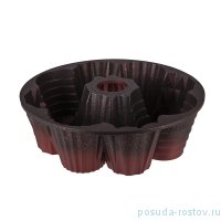 Форма для выпечки кекса 26 см антипригарное покрытие черно-красная &quot;GRANIT CAKE MOULD&quot; / 230398