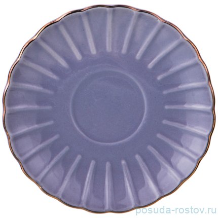 Чайный сервиз на 6 персон 15 предметов &quot;Фиолет /Золото&quot; / 186992