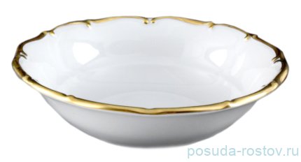 Набор салатников 13 см 6 шт &quot;Анжелика /Золотая отводка&quot; / 002267