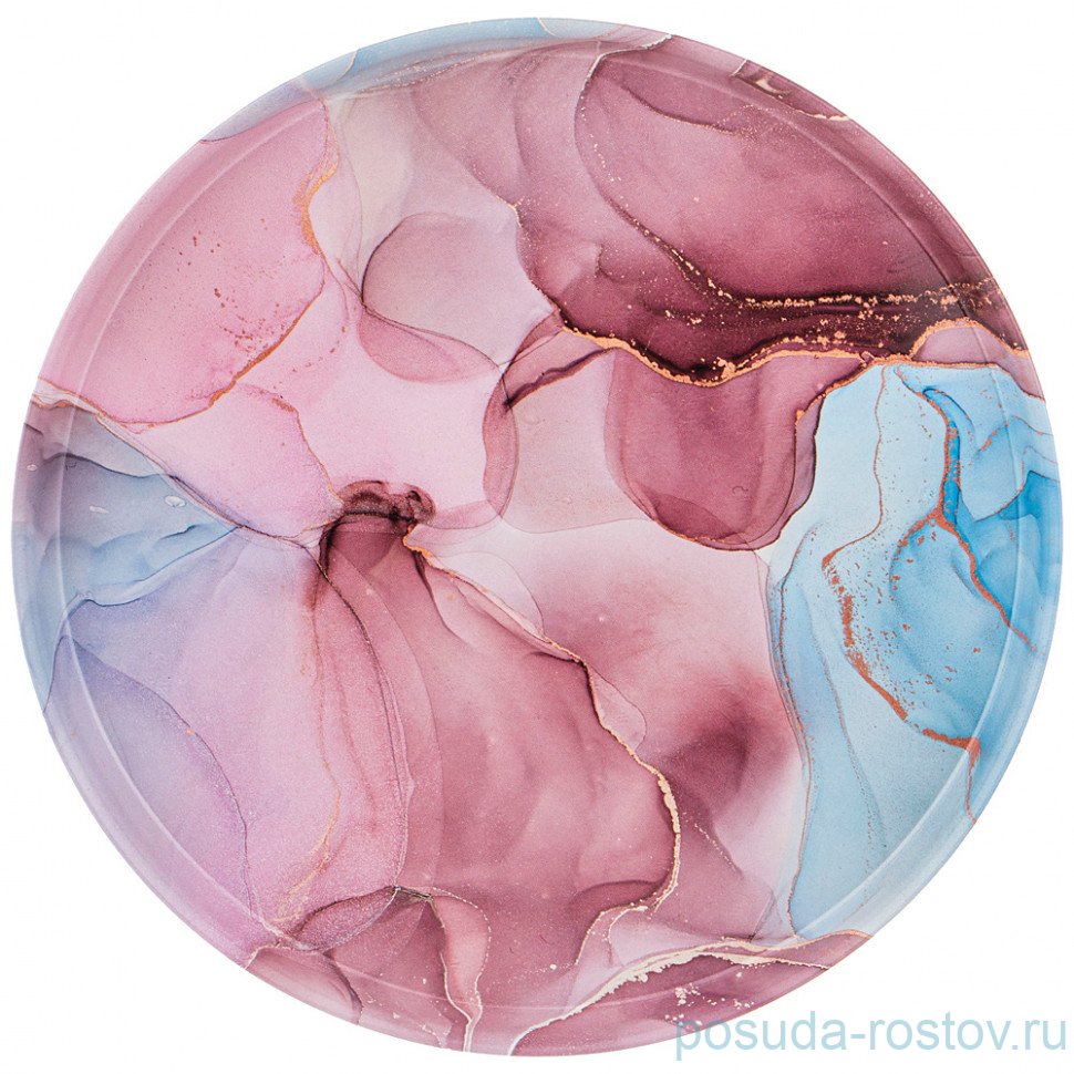 Поднос 33 х 2,1 см сервировочный "Топаз" / 255453 Поднос 33 х 2,1 см сервировочный "Топаз" / 255453