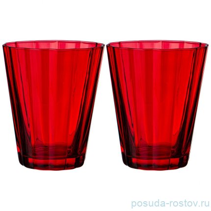 Стаканы для воды 290 мл 2 шт &quot;lotus red&quot; / 337680
