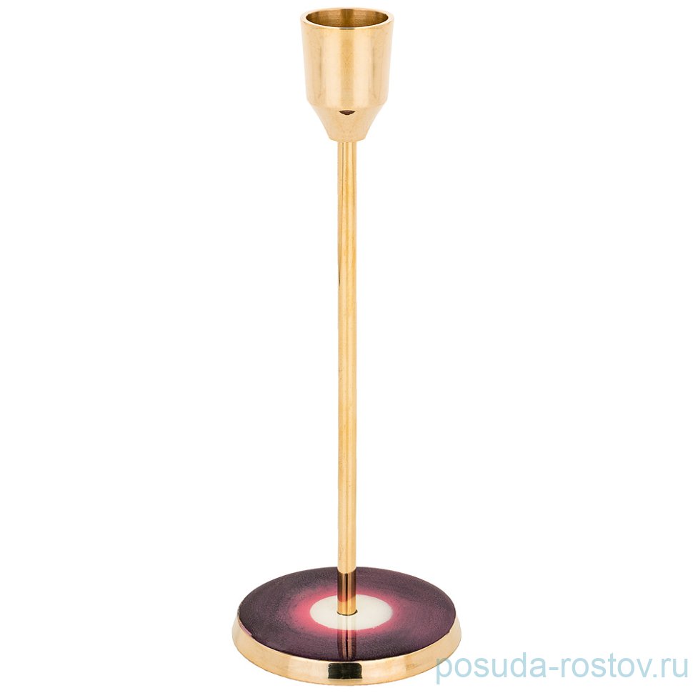 Подсвечник 20 см латунь "Lefard" / 193391