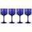 Бокалы для красного вина 500 мл 4 шт &quot;Timeless /Лазурит&quot; / 251030