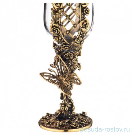 Бокалы для шампанского 180 мл 2 шт &quot;Цветочная фантазия&quot; / 293570