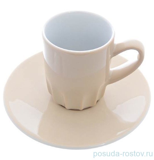 Кофейная пара 80 мл для эспрессо "Ribby /Жасмин" / 303060 Кофейная пара 80 мл для эспрессо "Ribby /Жасмин" / 303060