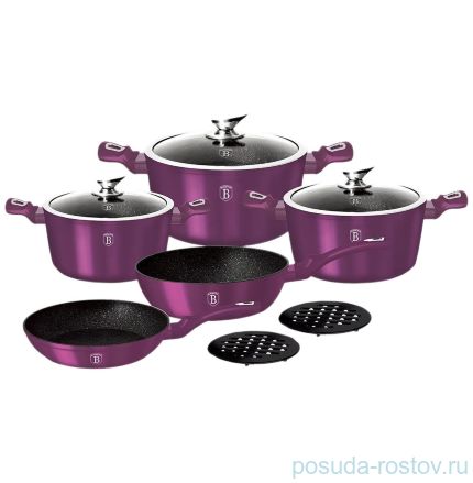 Набор посуды 10 предметов &quot;Royal Purple Metallic Line&quot; / 131650