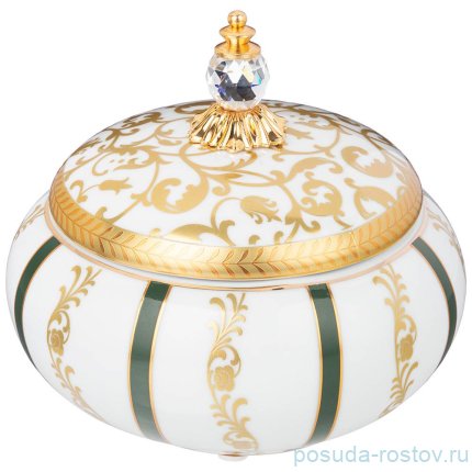 Конфетница 16 х 16 х 15,5 см с крышкой / 273825